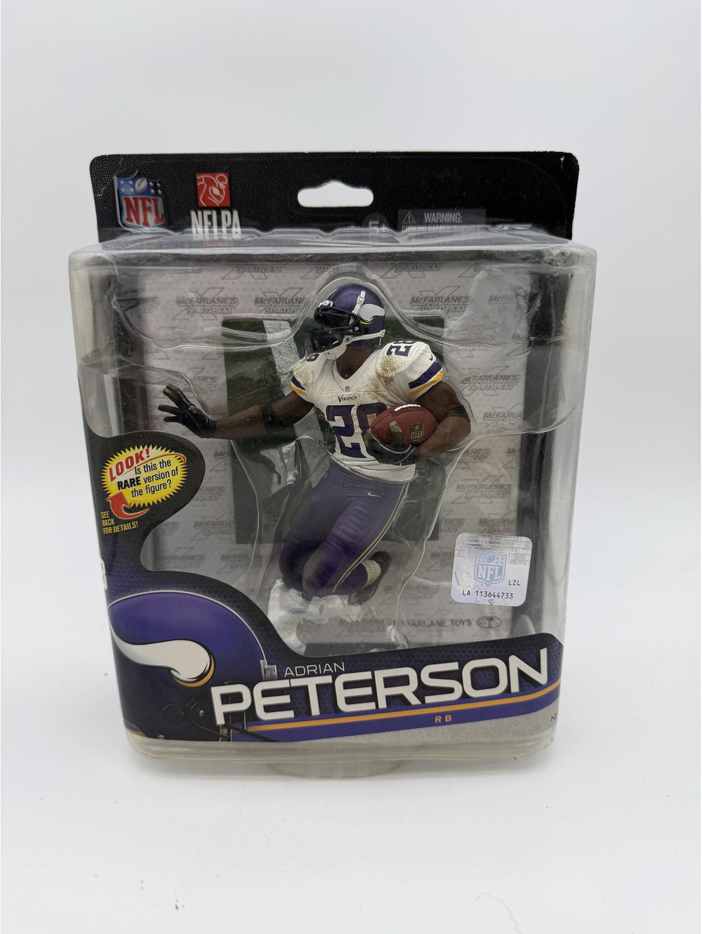 McFarlane NFL Series 1 Adrian Peterson Action Figure - Minnesota Vikings